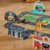 Puzzl'Up Giant - City - 33 pcs van Djeco | Kids Conceptstore Le Fanfare