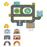 Puzzl'Up Giant - City - 33 pcs van Djeco | Kids Conceptstore Le Fanfare