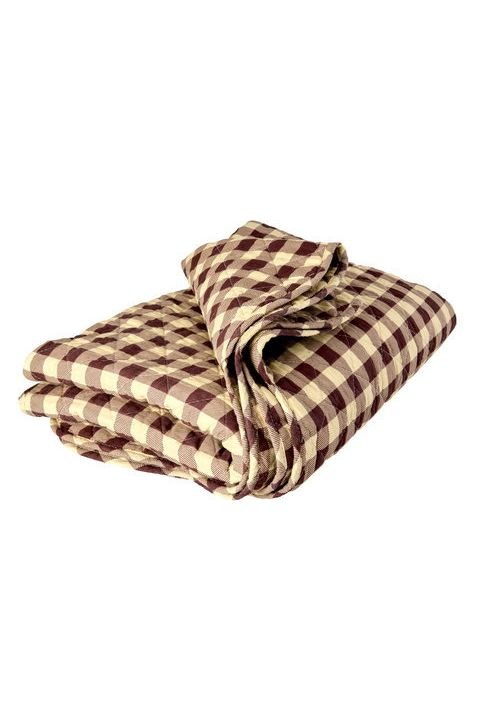 Quilt blanket with Check Me Out print van Rice | Kids Conceptstore Le Fanfare