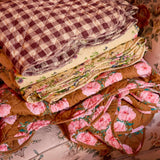 Quilt blanket with Check Me Out print van Rice | Kids Conceptstore Le Fanfare