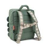 Quilted kids backpack Croco Green van Done by Deer | Kids Conceptstore Le Fanfare