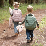 Quilted kids backpack Croco Green van Done by Deer | Kids Conceptstore Le Fanfare