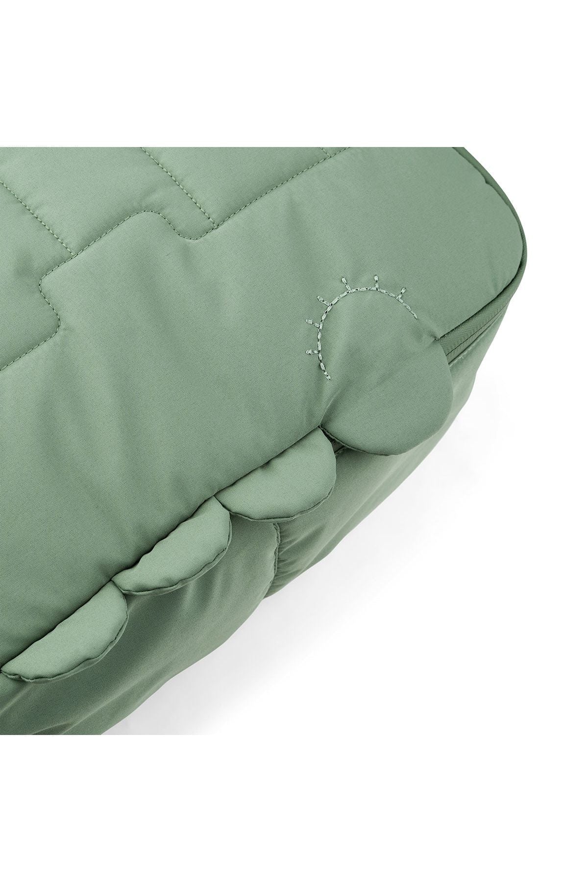 Quilted kids backpack Croco Green van Done by Deer | Kids Conceptstore Le Fanfare