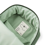 Quilted kids backpack Croco Green van Done by Deer | Kids Conceptstore Le Fanfare