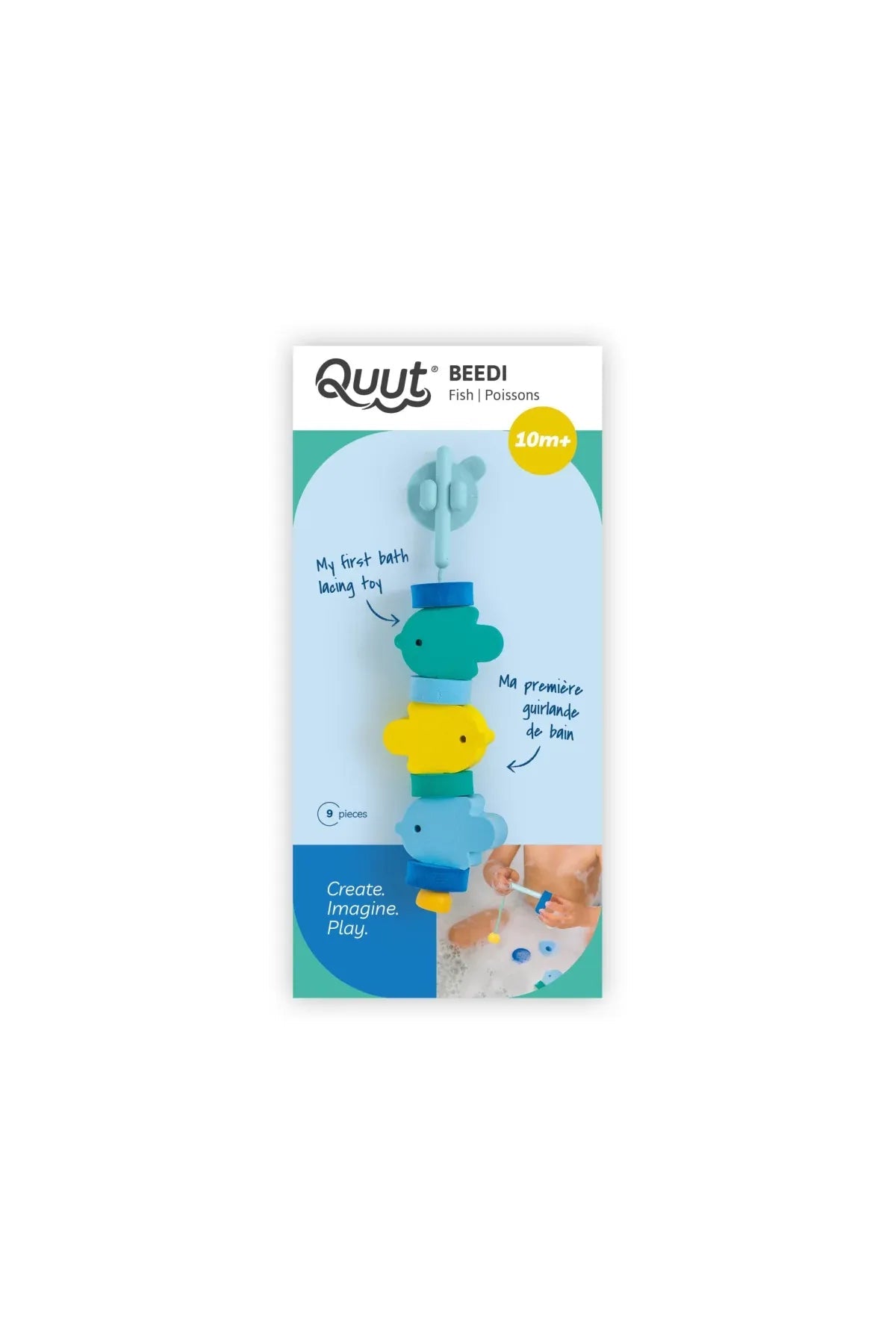 Quut Beedi kralen Fish van QUUT | Kids Conceptstore Le Fanfare