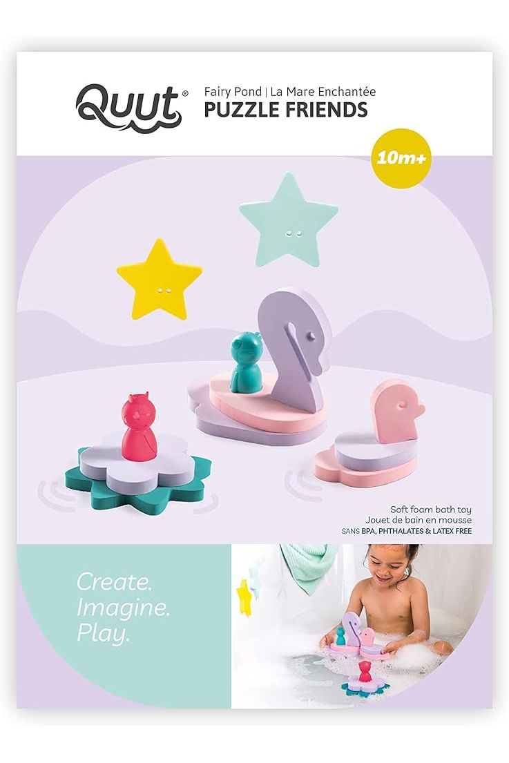 Quut puzzle friends - Fairy Pond van QUUT | Kids Conceptstore Le Fanfare