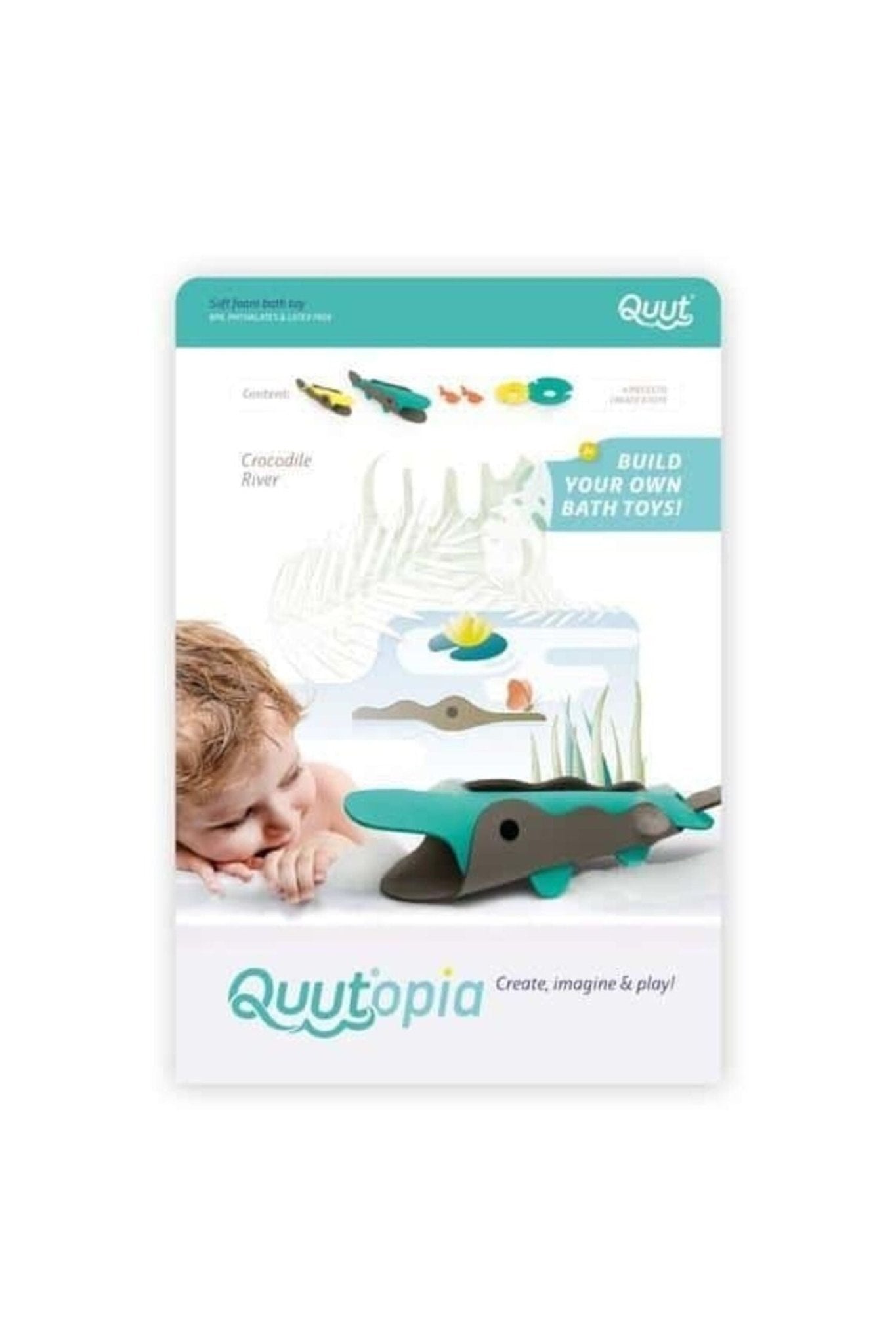 Quutopia Crocodile River van QUUT | Kids Conceptstore Le Fanfare