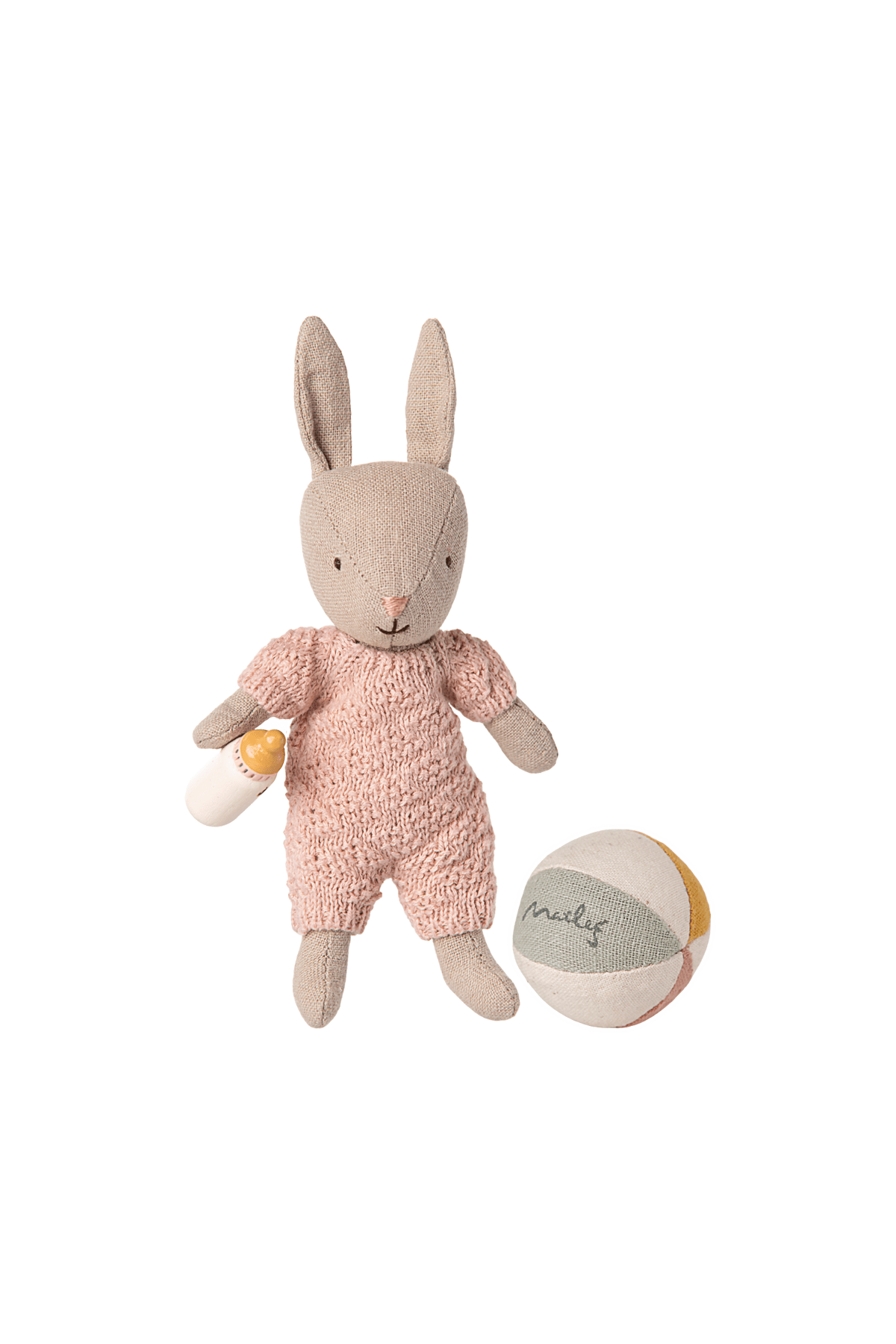 Rabbit set, Micro - Sand - Rose van Maileg | Kids Conceptstore Le Fanfare