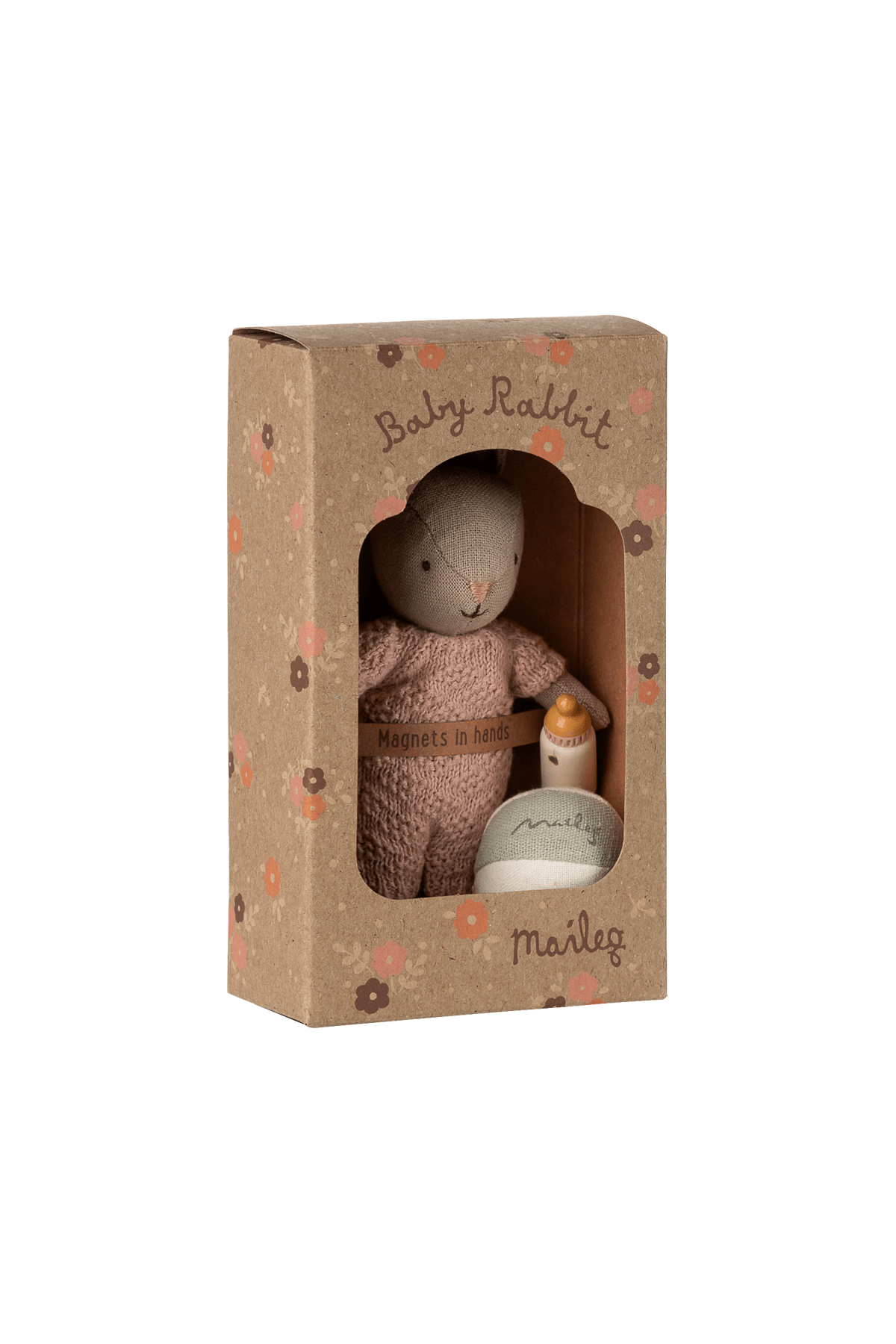 Rabbit set, Micro - Sand - Rose van Maileg | Kids Conceptstore Le Fanfare