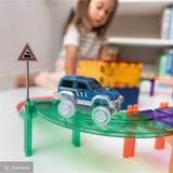 Race Track Add-on Curves Intense | 15 Stuks van Cleverclixx | Kids Conceptstore Le Fanfare