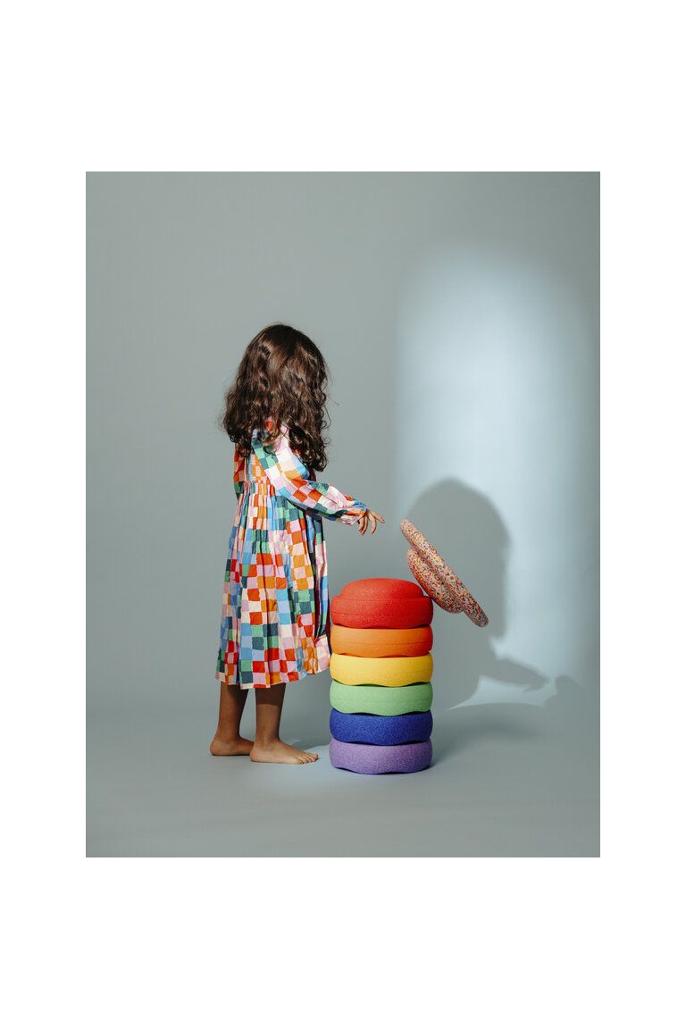 RAINBOW - Set Classic - 6+1 - Classic - Super Confetti van Stapelstein | Kids Conceptstore Le Fanfare