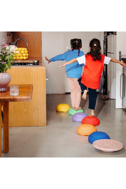 RAINBOW - Set Classic - 6+1 - Classic - Super Confetti van Stapelstein | Kids Conceptstore Le Fanfare