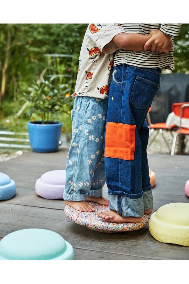 RAINBOW - Set Classic - 6+1 - Pastel - Super Confetti van Stapelstein | Kids Conceptstore Le Fanfare