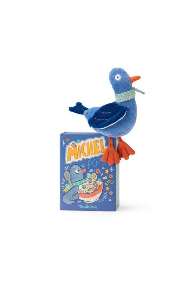 Rammelaar duif Michel Puce & Pilou van Moulin Roty | Kids Conceptstore Le Fanfare