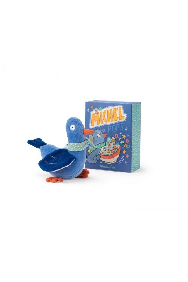 Rammelaar duif Michel Puce & Pilou van Moulin Roty | Kids Conceptstore Le Fanfare