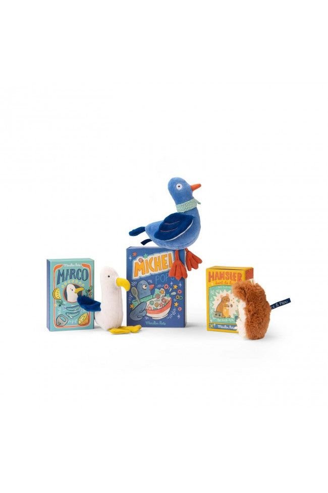 Rammelaar meeuw Marco Puce & Pilou van Moulin Roty | Kids Conceptstore Le Fanfare