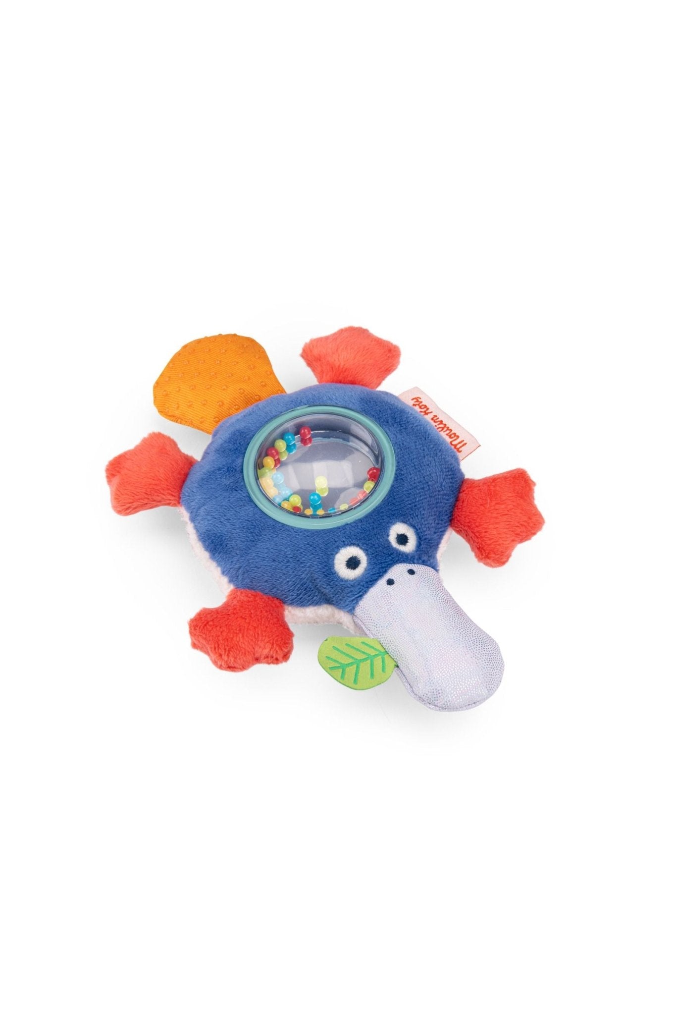 Rammelaar vogelbekdier - La mare aux grenouilles van Moulin Roty | Kids Conceptstore Le Fanfare