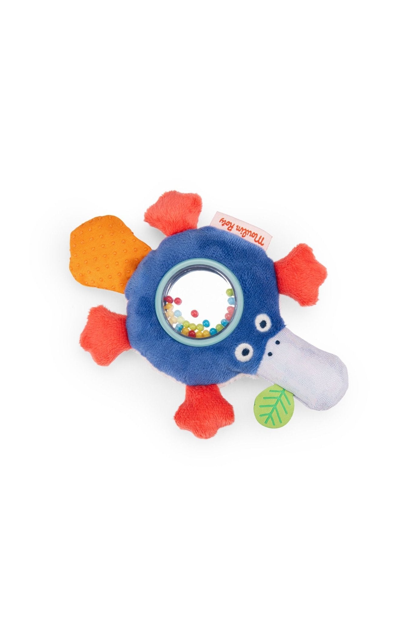 Rammelaar vogelbekdier - La mare aux grenouilles van Moulin Roty | Kids Conceptstore Le Fanfare
