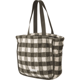 Reed Totebag - Check Army Brown / Dark Sandy van Liewood | Kids Conceptstore Le Fanfare