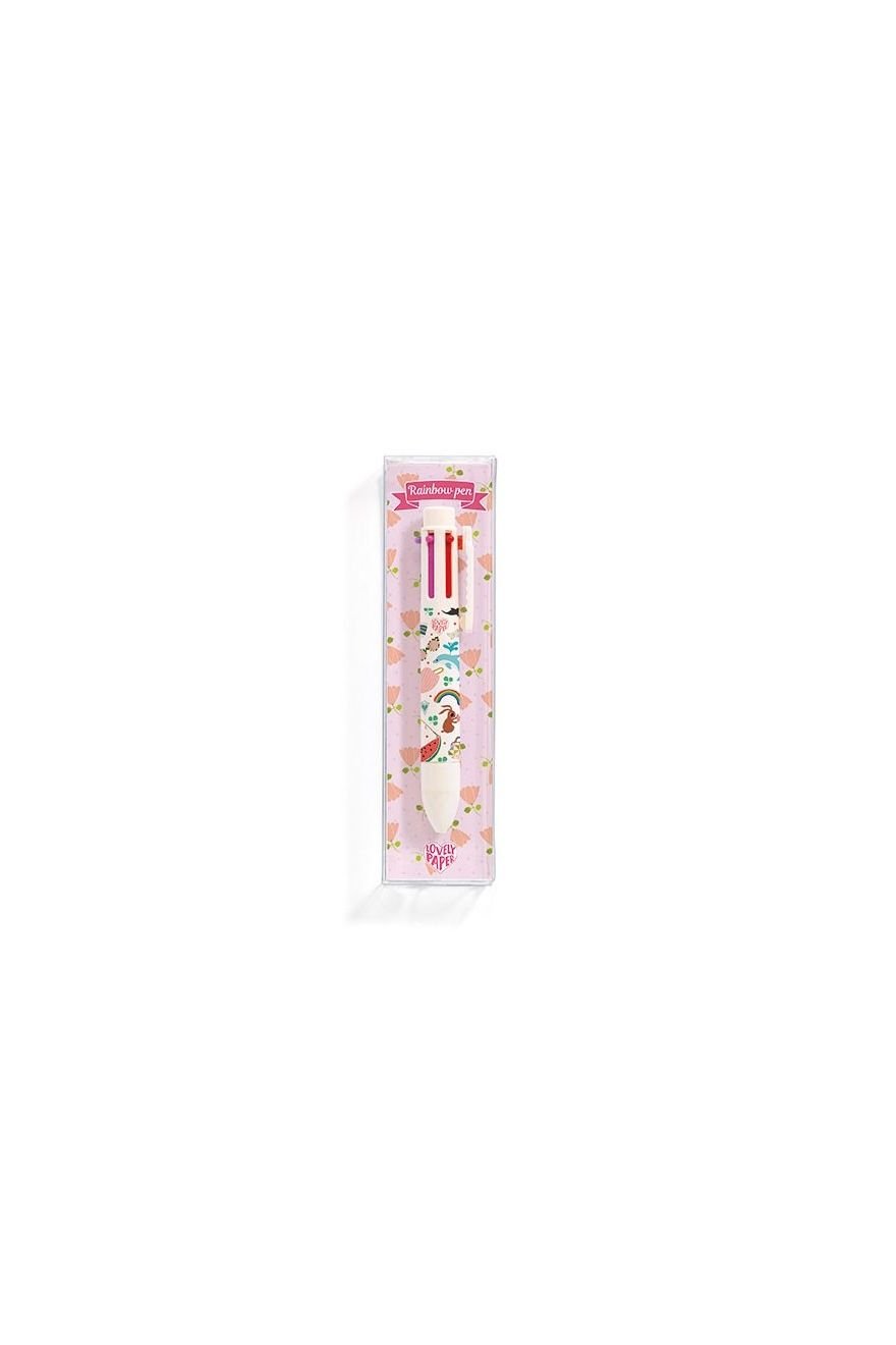 Regenboogpen 6 in 1 van Djeco | Kids Conceptstore Le Fanfare