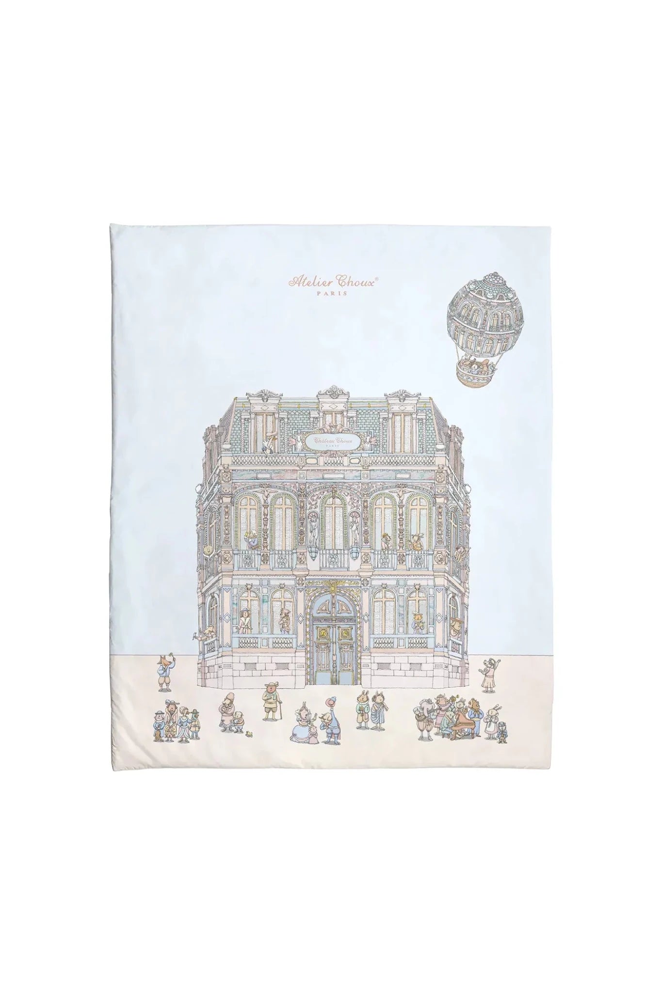 Reversible Quilt - Le Gateau / Chateau Choux van Atelier Choux | Kids Conceptstore Le Fanfare