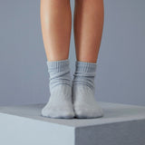 Ribbed Socks | 2-pack | Stone Gray - Cream van Gray Label | Kids Conceptstore Le Fanfare