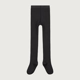 Ribbed Tights Nearly Black van Gray Label | Kids Conceptstore Le Fanfare