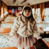 Rieta Skirt - Light Coral van Donsje Amsterdam | Kids Conceptstore Le Fanfare