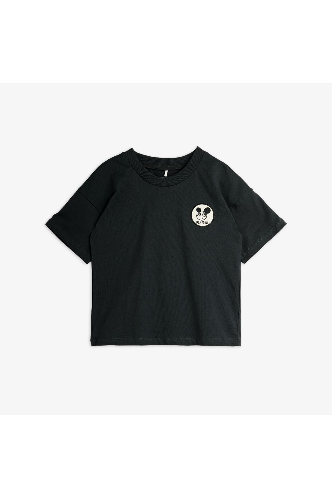 Ritzratz patch ss tee - Black van Mini Rodini | Kids Conceptstore Le Fanfare