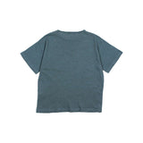 BB Pocket Linen T-Shirt Blue Teal
