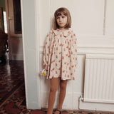 Robe ample col volant - Fleurs des bois van Emile et Ida | Kids Conceptstore Le Fanfare