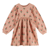 Robe molleton imprimee - Soliflore van Emile et Ida | Kids Conceptstore Le Fanfare