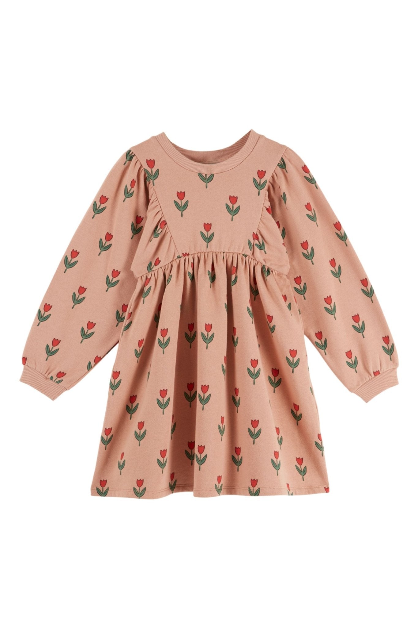 Robe molleton imprimee - Soliflore van Emile et Ida | Kids Conceptstore Le Fanfare