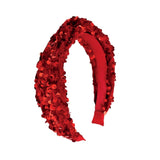 Rockahula Sequin Velvet Headband - Red van Rockahula | Kids Conceptstore Le Fanfare