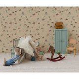 Rocking horse, Mouse - Dark brown van Maileg | Kids Conceptstore Le Fanfare