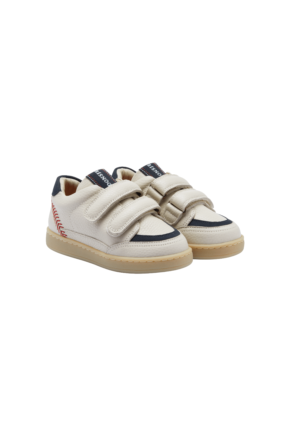 Ronan Sneakers - Off White Leather van Donsje Amsterdam | Kids Conceptstore Le Fanfare