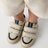 Ronan Sneakers - Off White Leather van Donsje Amsterdam | Kids Conceptstore Le Fanfare