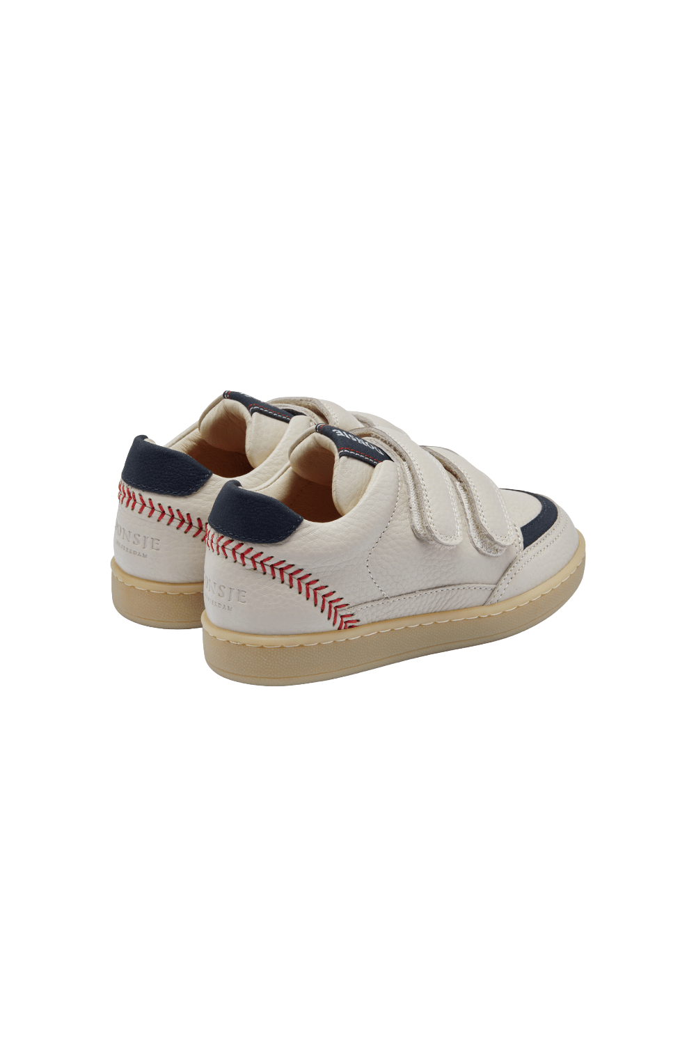 Ronan Sneakers - Off White Leather van Donsje Amsterdam | Kids Conceptstore Le Fanfare
