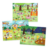 Rub-down transfers - Party time! van Djeco | Kids Conceptstore Le Fanfare