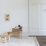 Rug Stripes 140x200 - Natural van KAS Kopenhagen | Kids Conceptstore Le Fanfare