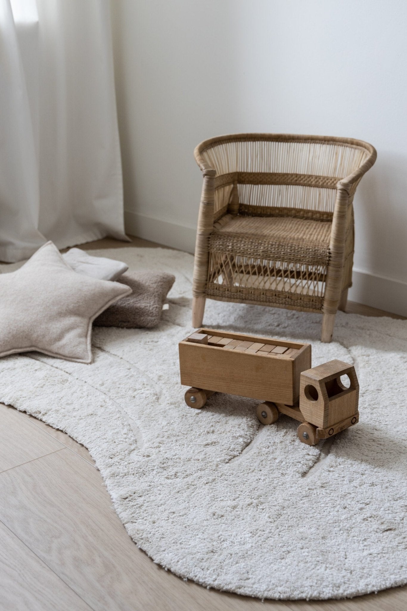 Rug Waves - Natural van KAS Kopenhagen | Kids Conceptstore Le Fanfare