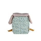 Rugzak groen - Trois Petits Lapins van Moulin Roty | Kids Conceptstore Le Fanfare
