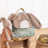 Rugzak groen - Trois Petits Lapins van Moulin Roty | Kids Conceptstore Le Fanfare