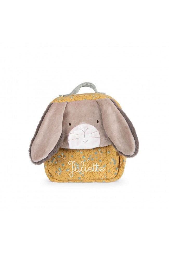 Rugzak oker Trois Petits Lapins van Moulin Roty | Kids Conceptstore Le Fanfare