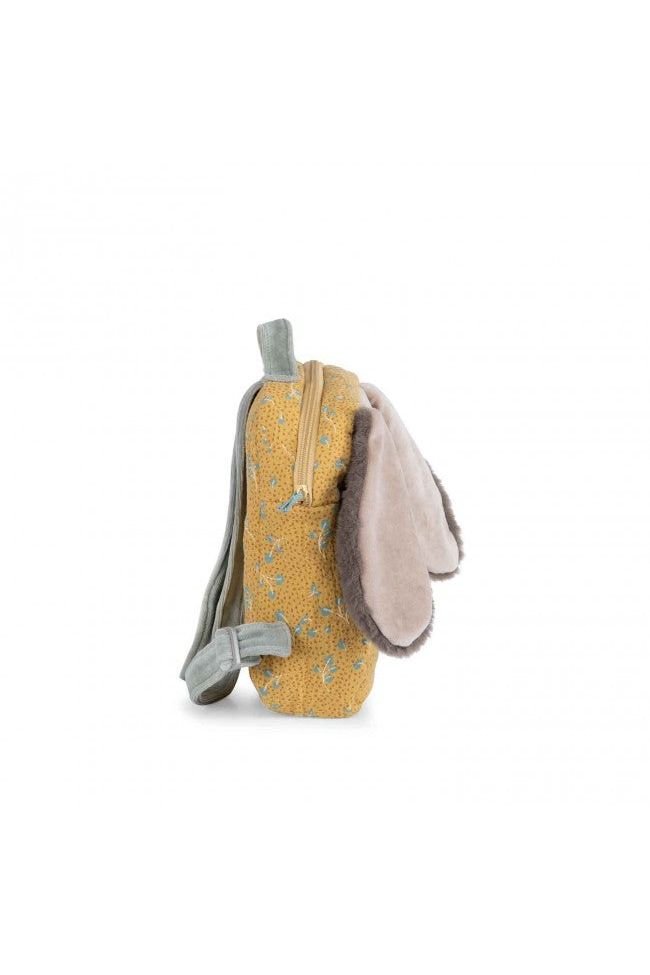 Rugzak oker Trois Petits Lapins van Moulin Roty | Kids Conceptstore Le Fanfare