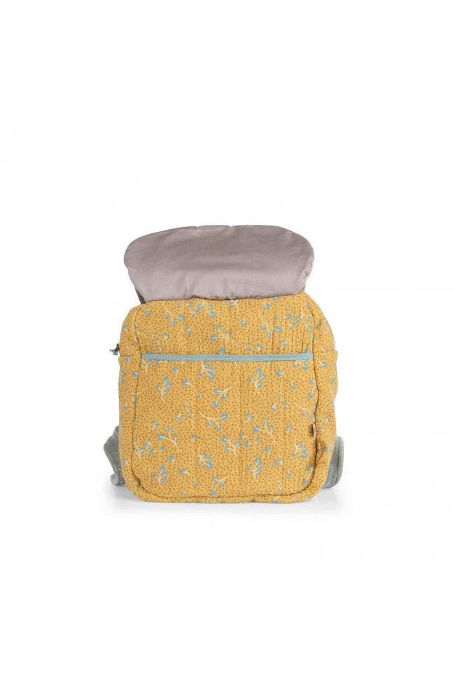 Rugzak oker Trois Petits Lapins van Moulin Roty | Kids Conceptstore Le Fanfare