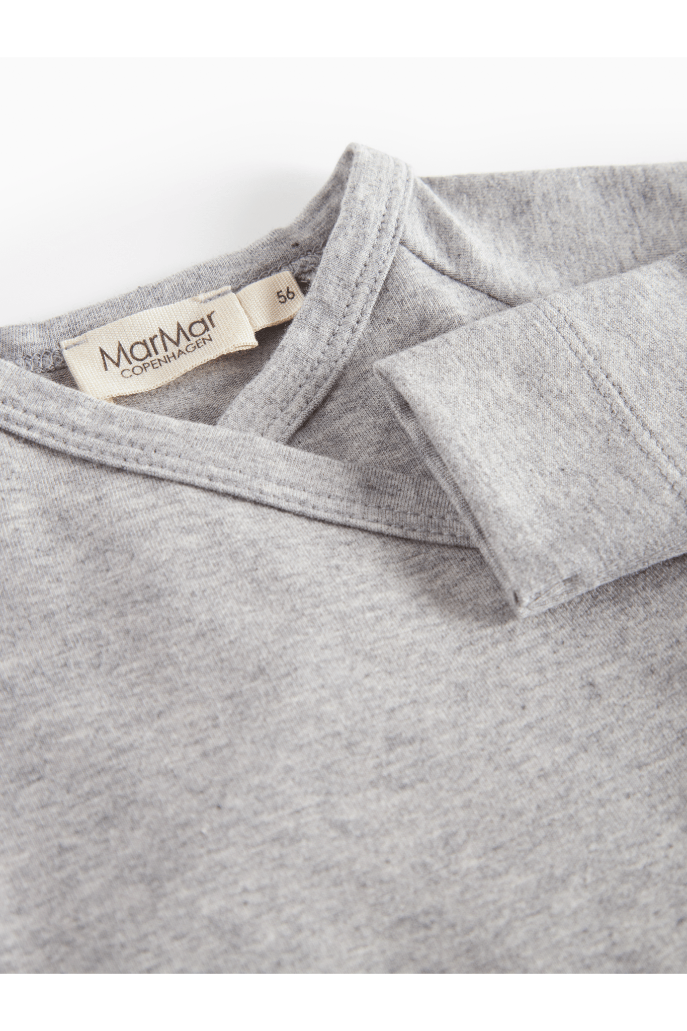 Rula - Modal New Born - Light Grey Melange van MarMar Copenhagen | Kids Conceptstore Le Fanfare