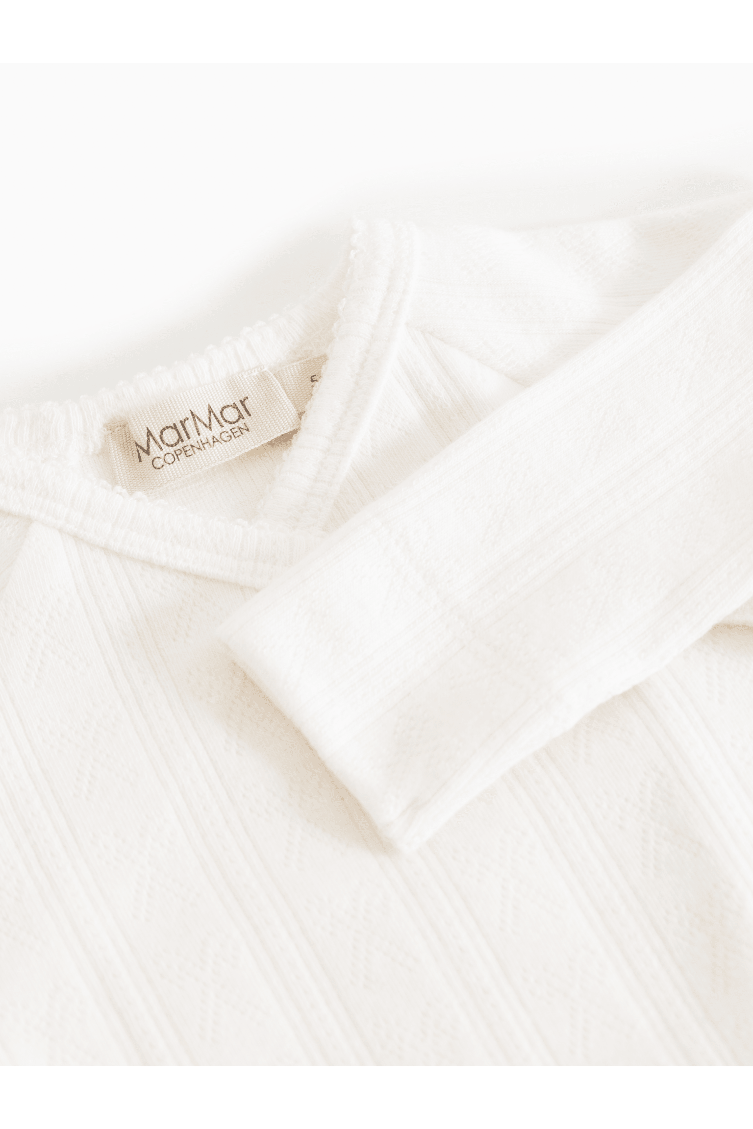 Rula | Modal Pointelle - Gentle White van MarMar Copenhagen | Kids Conceptstore Le Fanfare