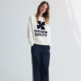 TNS Logo Teen Sweatshirt Ecru