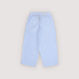 Almond Pant Vista Blue Seersucker Stripes
